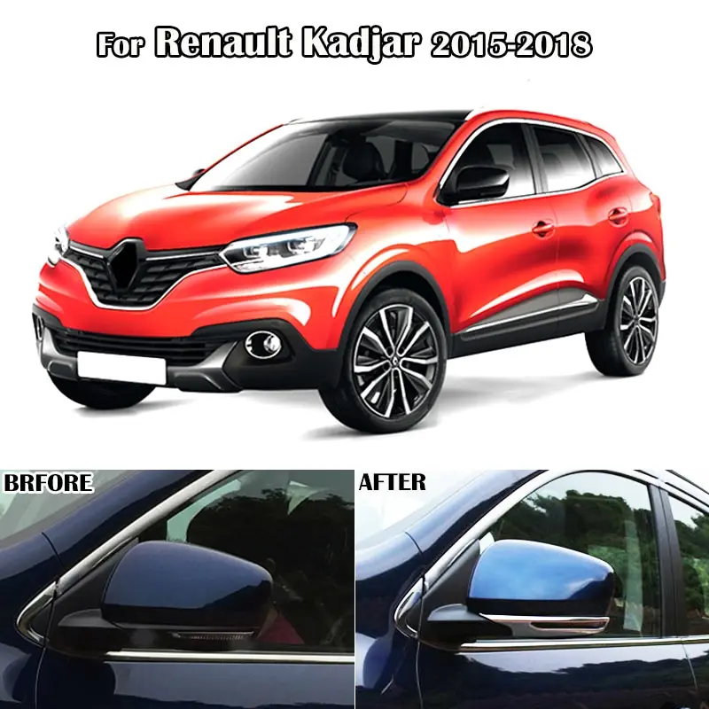 Chrome Mirror Trim for Renault Kadjar 2015-2018 4 Chrome Mirror Trim for Renault Kadjar 2015-2018 - Image 4