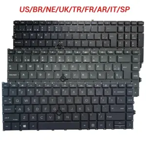 HP EliteBook Keyboard for 850 G7 G8 855 G7 G8