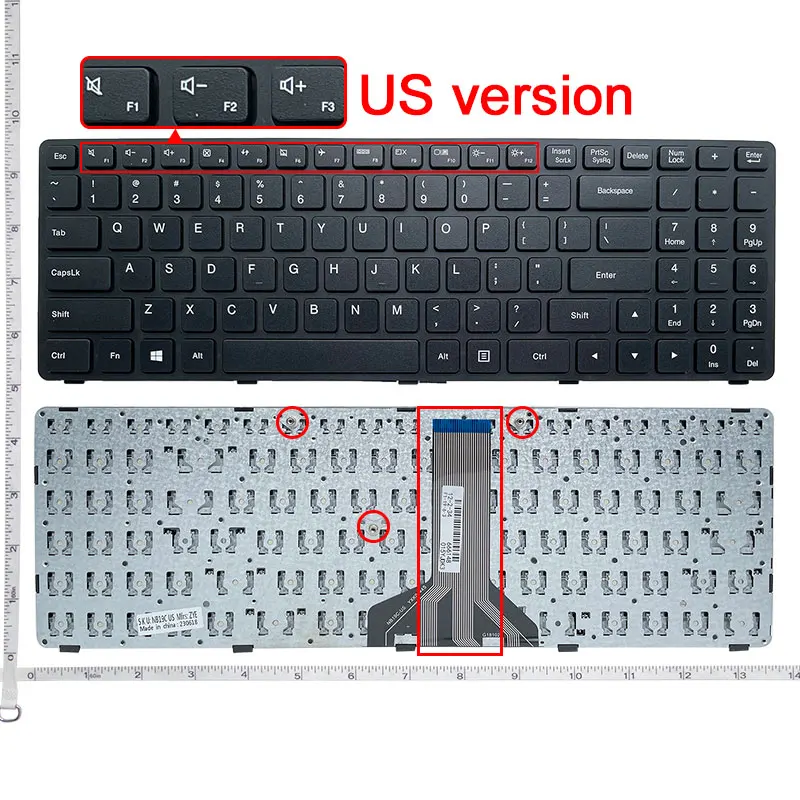 Lenovo Laptop Keyboard for Ideapad and TianYi 4 Lenovo Laptop Keyboard for Ideapad and TianYi - Image 4