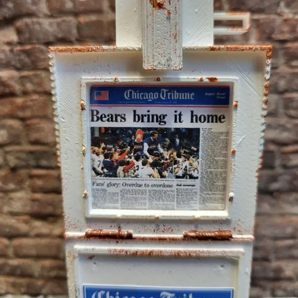 Miniature American Payphone Set in 1:12 Scale 5 Miniature American Payphone Set in 1:12 Scale - Image 5