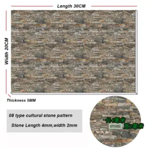 PVC Building Wall Panel for Diorama Projects 14 S8bc304c4239840af9abf3f213c17f01cF