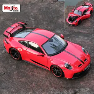 Maisto 1:18 2022 Porsche 911 GT3 RS Model 12 S8bd38e28bcf54472bc4420c39903eca9u 1