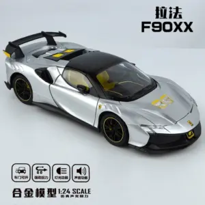 1:24 Diecast Ferrari SF90XX Model with Lights 16 S8c2d4b52c0994a269020adada531e91dF