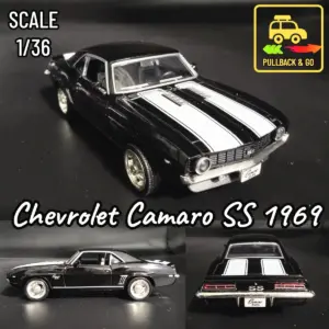 1/36 Scale Chevrolet Camaro Pullback Model Car 28 S8c3abb6a17224d0881e0e211b3b85d22h
