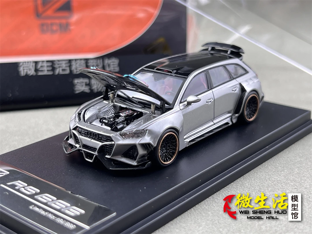 DCM 1/64 RS6 Body KIT Diecast Model Set 10 DCM 1/64 RS6 Body KIT Diecast Model Set - Image 10