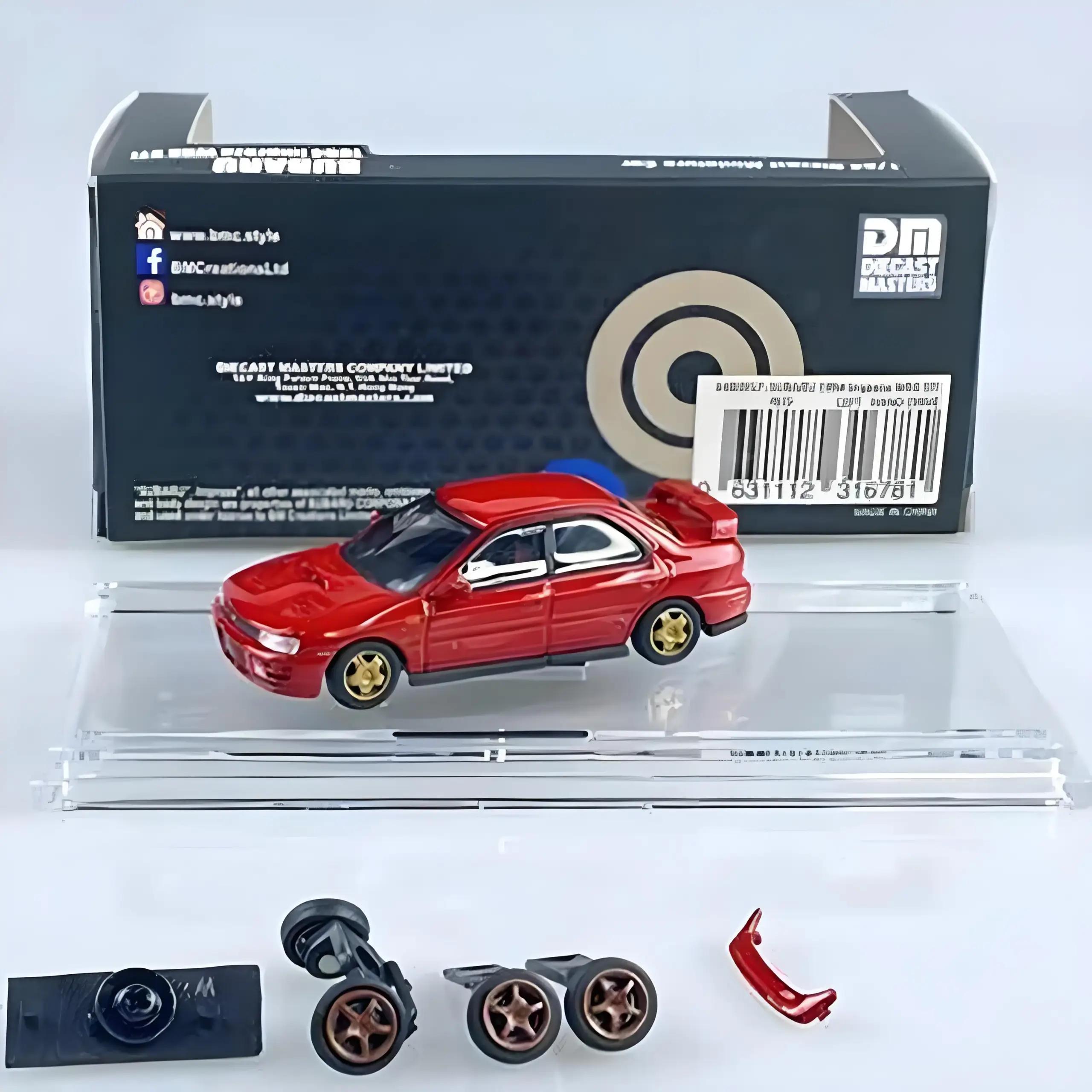 1:64 Scale 1994 Subaru Impreza WRX Model 2 1:64 Scale 1994 Subaru Impreza WRX Model - Image 2