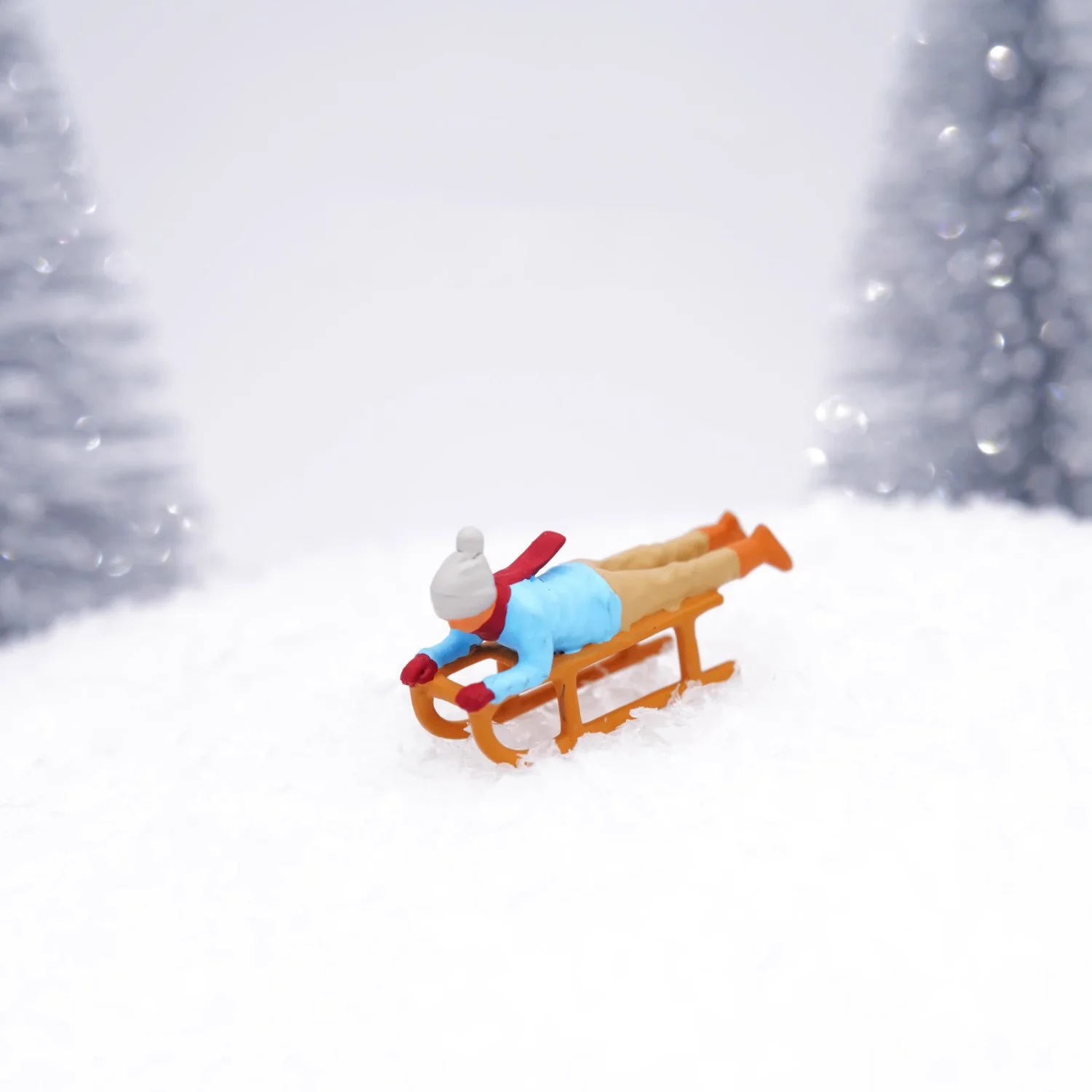 Winter Wonderland Resin Miniature Diorama Set 5 Winter Wonderland Resin Miniature Diorama Set - Image 5