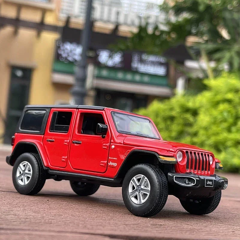 Jeep Wrangler Rubicon 1:32 Diecast Model Car 4 Jeep Wrangler Rubicon 1:32 Diecast Model Car - Image 4