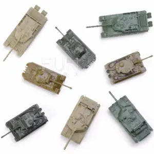 1/144 Scale WWII Tank Model Set - 4 Tanks 35 S8cc62d01823a406ea6b58ded7e931ce15