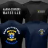 French Marins Pompiers Casual T-Shirt