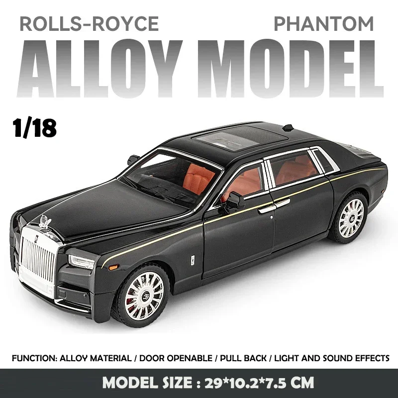 1:18 Rolls Royce Phantom Diecast Model 11 1:18 Rolls Royce Phantom Diecast Model - Image 11