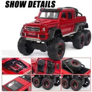 Mercedes Benz AMG G63 6x6 Diecast Model 17 S8d90d2ad5aad4c63a8ed604d0eee7d42l