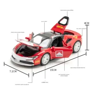 Ferrari SF90 Diecast Model Car 1:32 Scale 10 S8dd5ec8fcf084e6bb39e8e3cb417c44bB