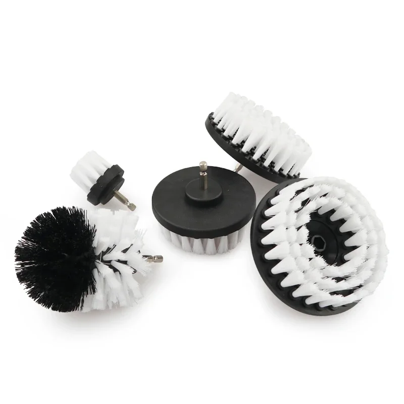 Drill Scrubber Brush Kit with Quick Change Shafts 2 Drill Scrubber Brush Kit with Quick Change Shafts - Image 2
