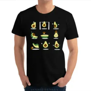 Avocado Fitness Casual Unisex T-Shirt