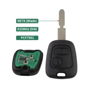 433MHz Remote Key for Citroen and Peugeot 18 S8eed1b7bc81a4757929c6904c72de444Y