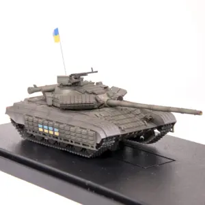 1:72 Scale Ukrainian T-64BV Tank Model 10 S8f18b8aa59324a30b9d2dce5613ead79g