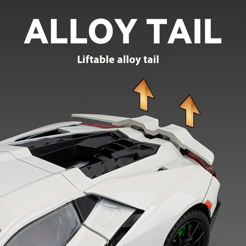 1:24 Scale Revuelto Die-Cast Alloy Car Model 5 1:24 Scale Revuelto Die-Cast Alloy Car Model - Image 5