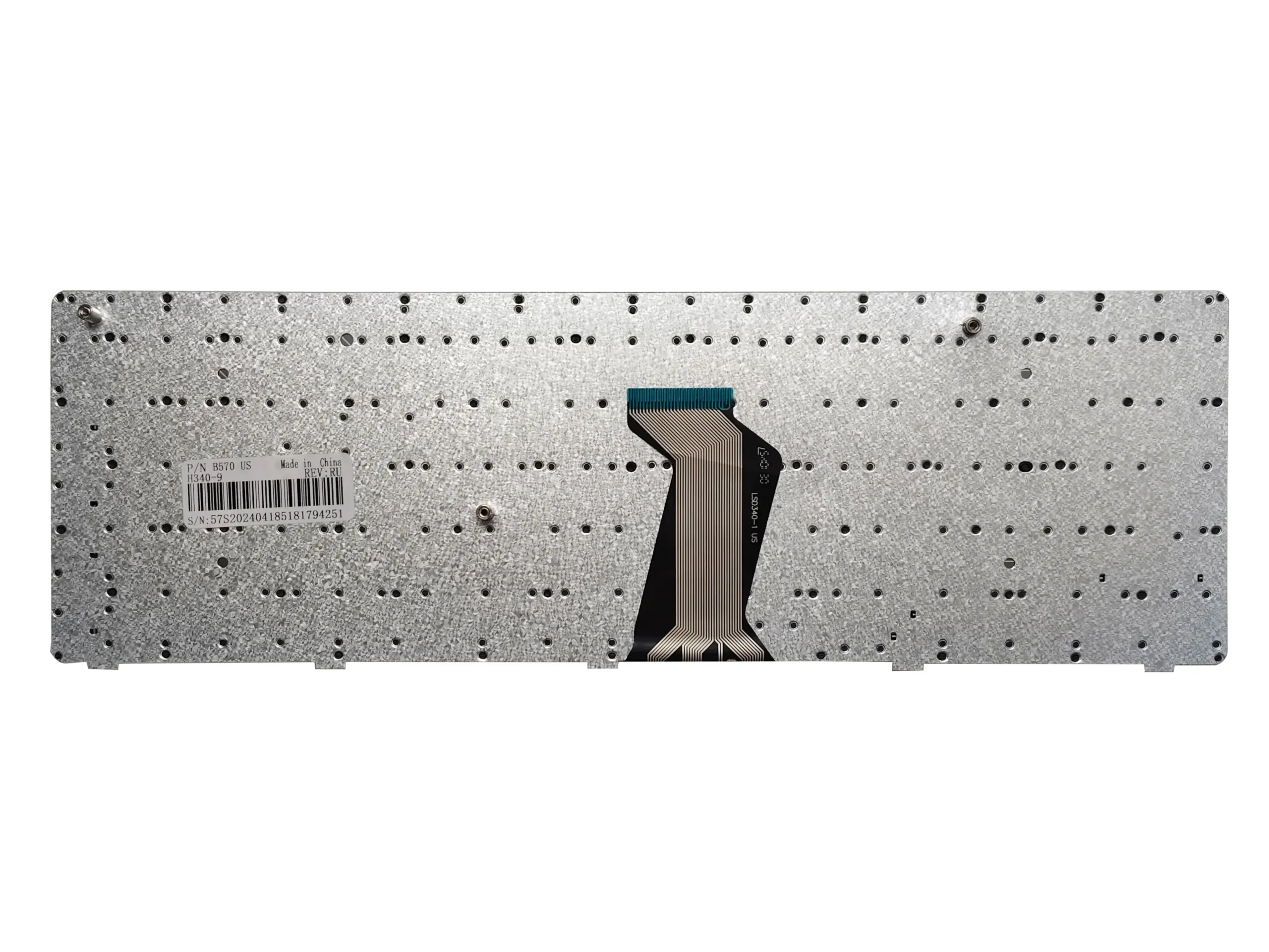 Lenovo Compatible Russian Black Laptop Keyboard 6 Lenovo Compatible Russian Black Laptop Keyboard - Image 6