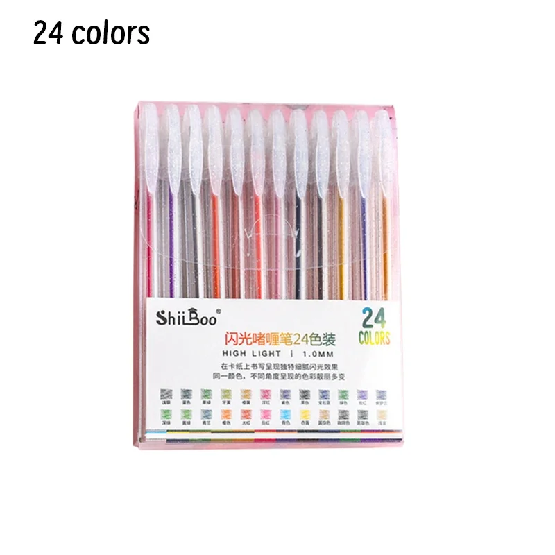 Vibrant Glitter Gel Pen Set in Various Packs 8 Vibrant Glitter Gel Pen Set in Various Packs - Image 8
