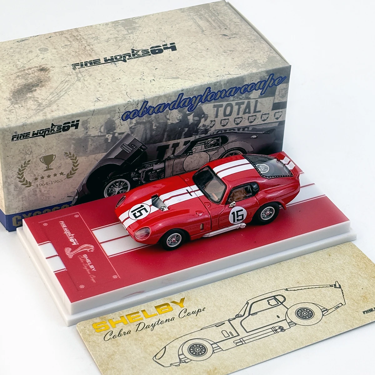 Diecast 1/64 Scale Ford Mustang Shelby Set 8 Diecast 1/64 Scale Ford Mustang Shelby Set - Image 8