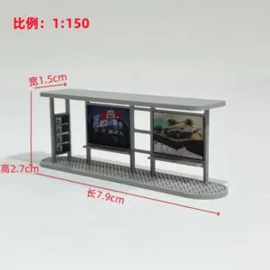 Simulation Bus Station Model for Diorama Display 11 S8fd1ffc15bf64fe9bd2ab354b7bc22f9b