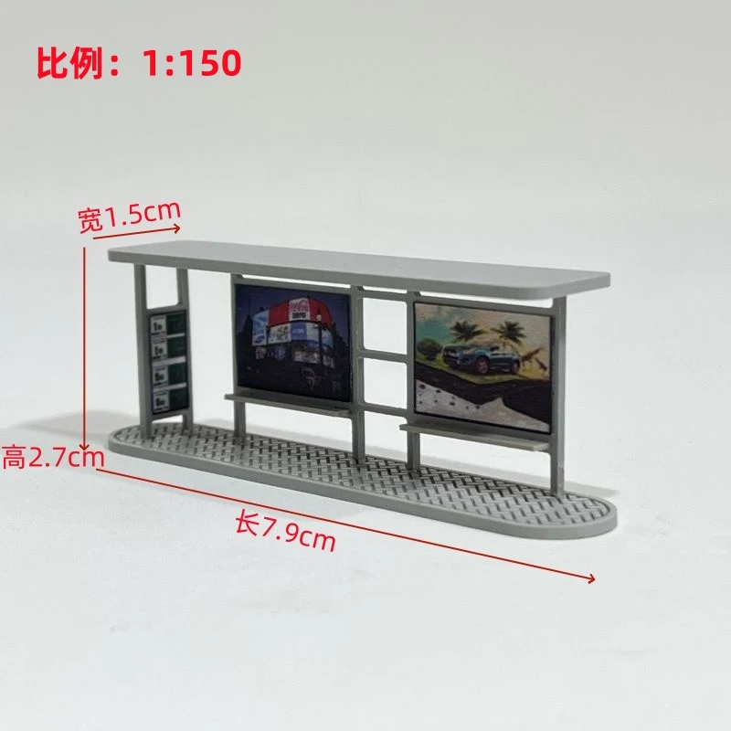 Simulation Bus Station Model for Diorama Display 6 Simulation Bus Station Model for Diorama Display - Image 6