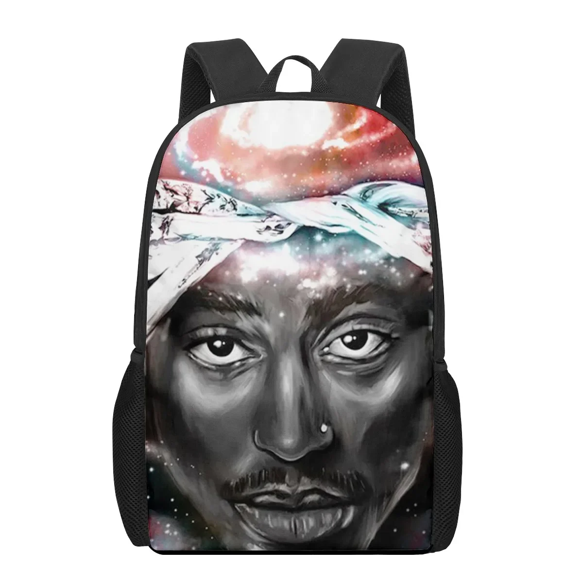 2pac Monochrome Graphic School Backpack 13 2pac Monochrome Graphic School Backpack - Image 13