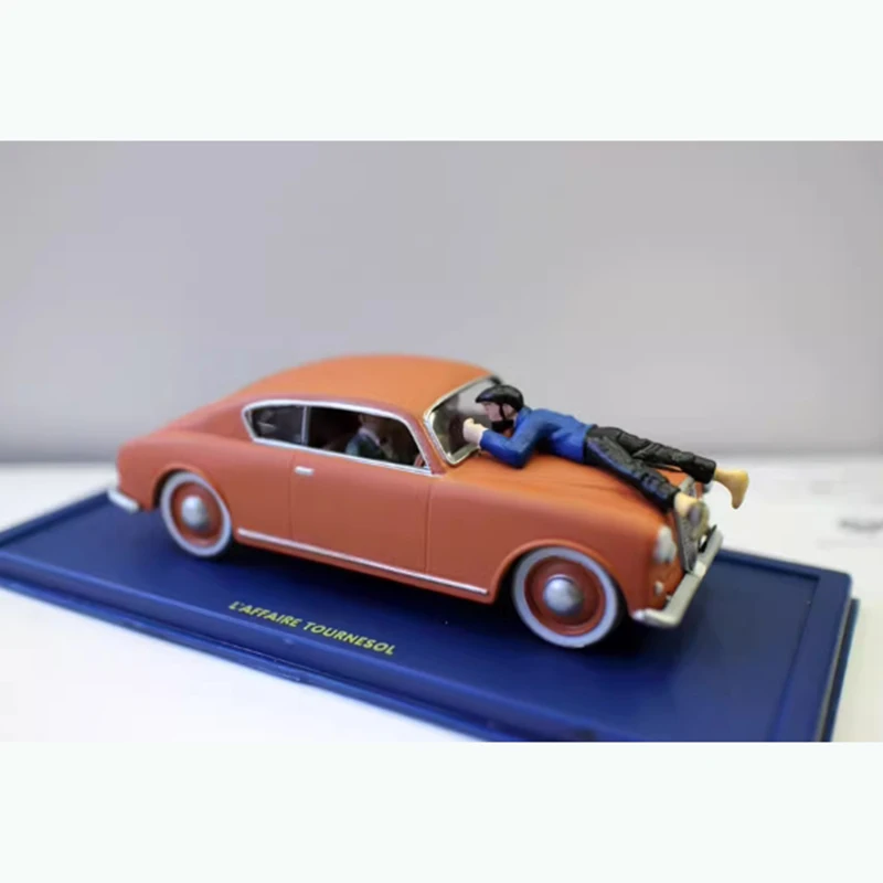 Vintage 1/43 Scale Car Model with Figurine 2 Vintage 1/43 Scale Car Model with Figurine - Image 2