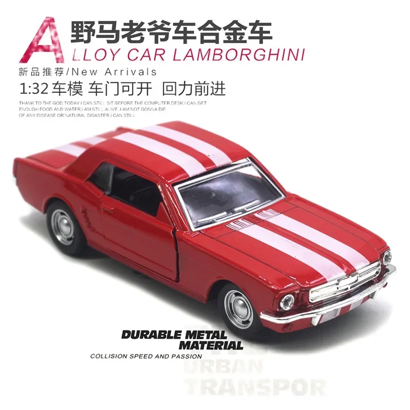 1:32 Scale Ford Mustang Vintage Car Model 7 1:32 Scale Ford Mustang Vintage Car Model - Image 7