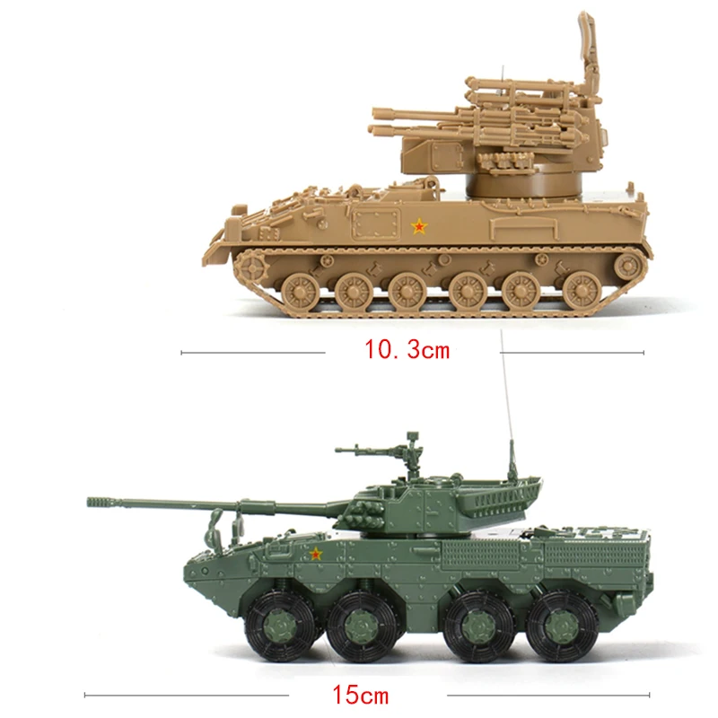 1:72 Scale Military Model Tank Collection Set 2 1:72 Scale Military Model Tank Collection Set - Image 2