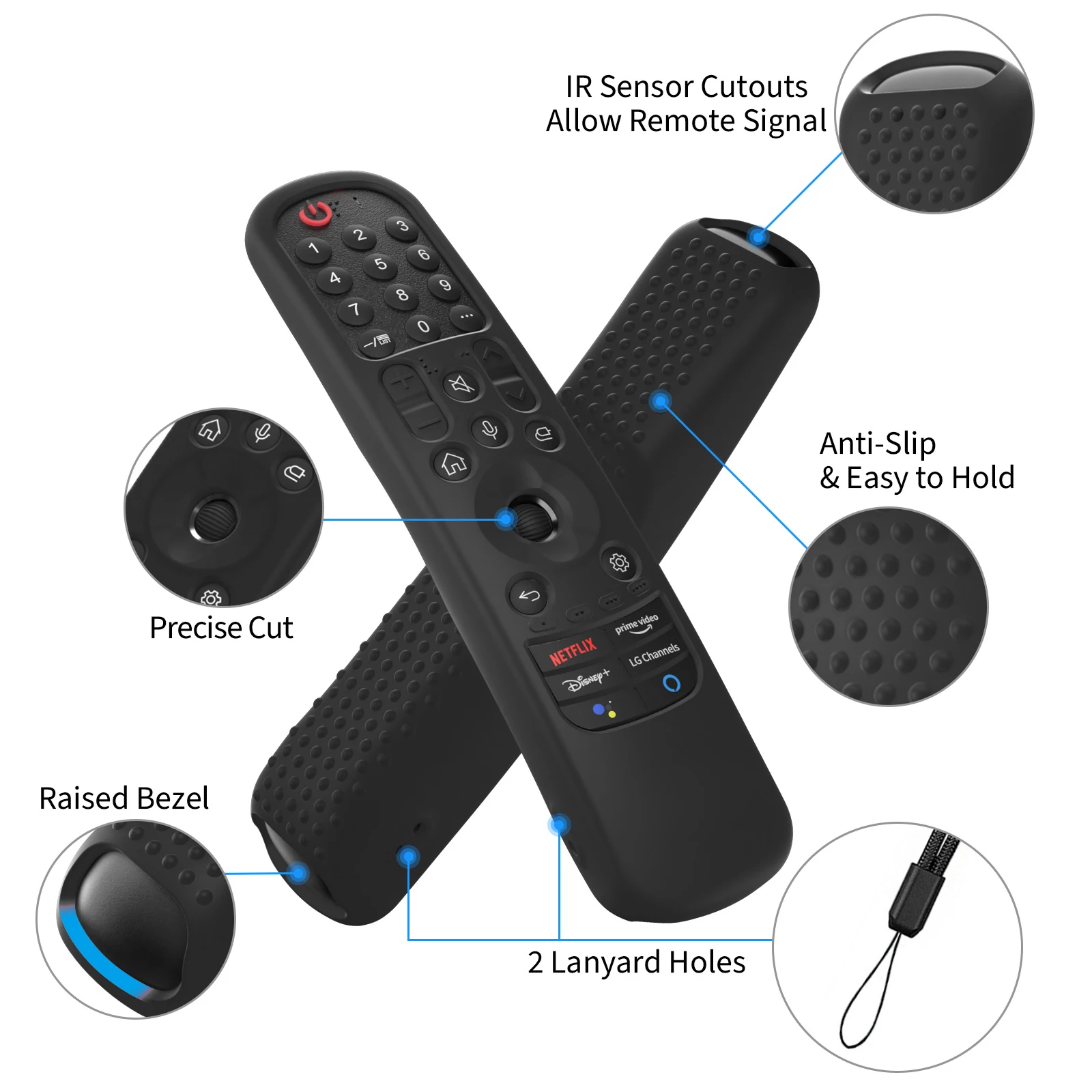 Silicone Cover for LG Smart TV Remotes 3 Silicone Cover for LG Smart TV Remotes - Image 3