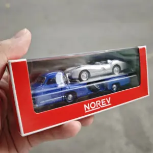 1/64 Scale Blue Truck and Silver Racing Car Set 11 S91f08a275eb84e3189f967d8b2c5f2c6R