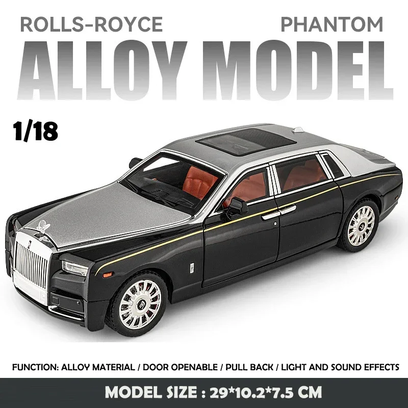 1:18 Rolls Royce Phantom Diecast Model 7 1:18 Rolls Royce Phantom Diecast Model - Image 7