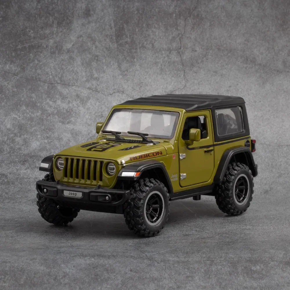 Jeep Wrangler Rubicon 1941 Diecast Model Car 4 Jeep Wrangler Rubicon 1941 Diecast Model Car - Image 4