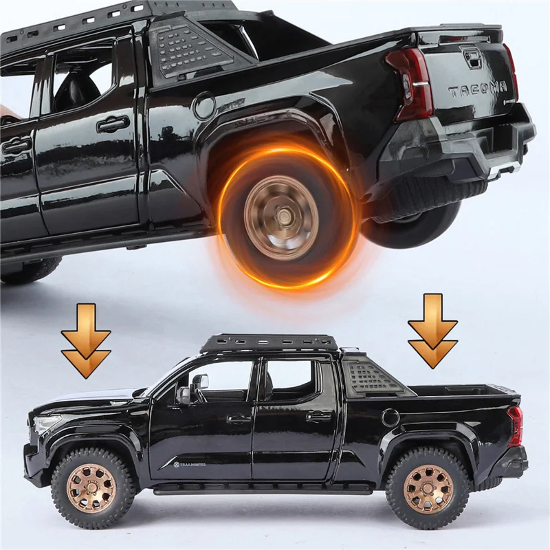 Toyota Tacoma 1/22 Scale Diecast Model Truck 6 Toyota Tacoma 1/22 Scale Diecast Model Truck - Image 6
