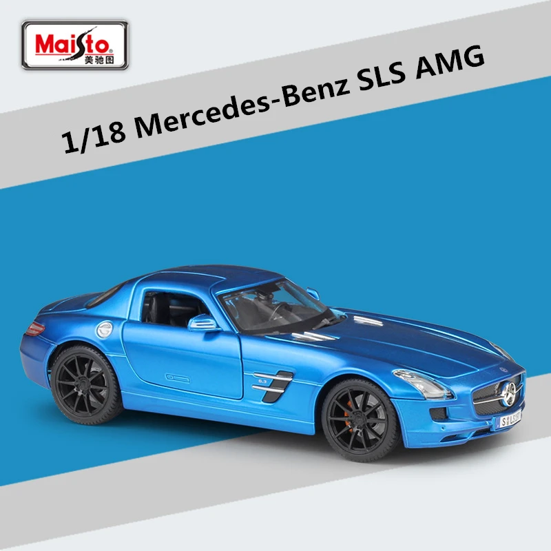 Maisto 1:18 Mercedes Benz SLS AMG Model Car 11 Maisto 1:18 Mercedes Benz SLS AMG Model Car - Image 11