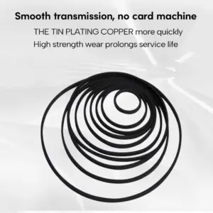 Turntable Belt Replacement for Belt-Driven Models 8 S93d37327c5a74fb0976edd2697141f18b