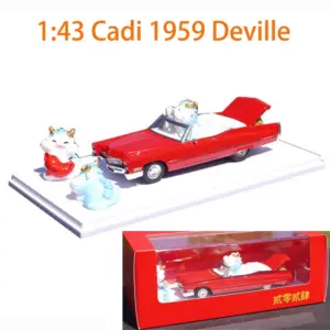 1959 Cadillac Deville 1:43 Scale Model Car 13 S93d962477aa4466f97df774ccb4121c7G