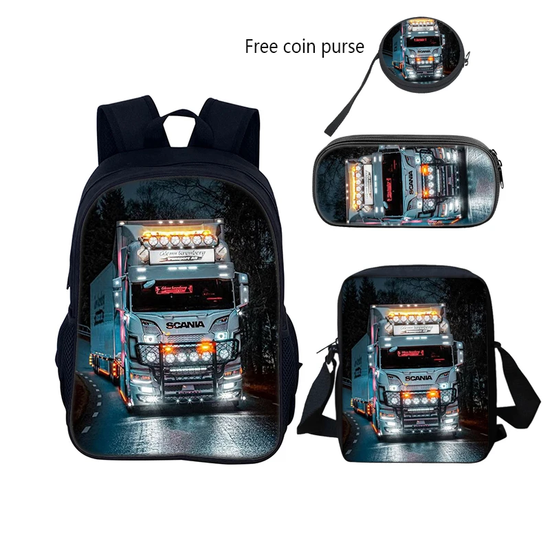 SCANIA Anime School Backpack Set for Kids 12 SCANIA Anime School Backpack Set for Kids - Image 12