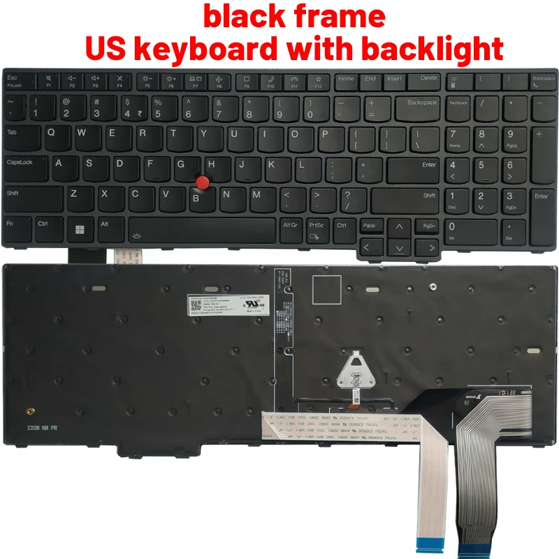 Lenovo ThinkPad US/UK Keyboard for T16, P16S, L15 4 Lenovo ThinkPad US/UK Keyboard for T16, P16S, L15 - Image 4