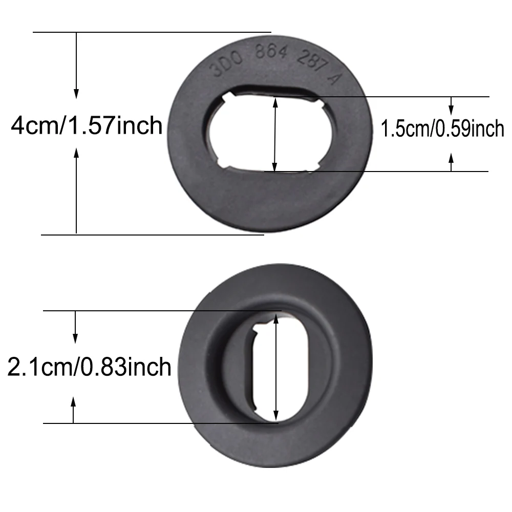 Car Floor Mat Fastener Clips for VW, Seat, Skoda 3 Car Floor Mat Fastener Clips for VW, Seat, Skoda - Image 3