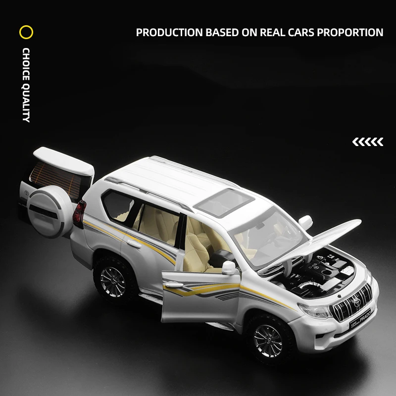 Toyota Prado 1:24 Scale Die-Cast Model 3 Toyota Prado 1:24 Scale Die-Cast Model - Image 3