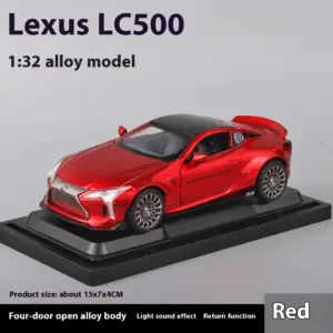 Lexus LC500 1:32 Scale Diecast Model Yellow 23 S9524793c952b45a4a5c124b0449472abh