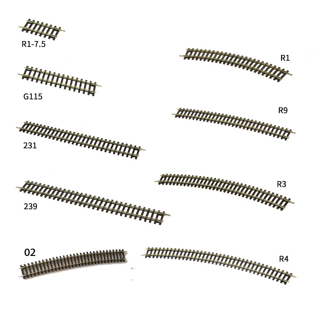 HO Scale 1:87 Train Track Model Piece 2 HO Scale 1:87 Train Track Model Piece - Image 2