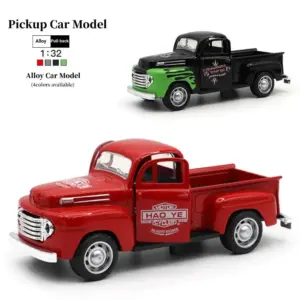 1:32 Diecast Pickup Truck Model with Open Doors 11 S95c66c5237f84c64a4724f386fd1085dl 1