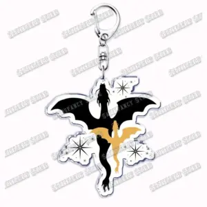 Black Dragon Keychain Pendant with Lobster Clasp 72 S95ee073a12c64e88afee6fd5ac93ac22L
