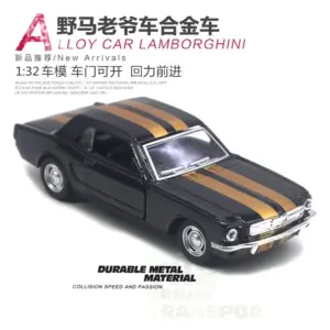 1:32 Scale Ford Mustang Vintage Car Model 13 S9616e1499c974bd2b2c2683301cec7e12