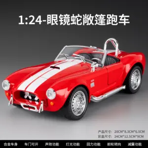 Cobra Convertible 1:22 Scale Alloy Model 18 S9659d20c88b748f19f42a391ee870ac8i