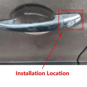 Peugeot and Fiat Door Handle Cap Trim Set 8 S966ca7f3a97a42eba2fe0479211072590